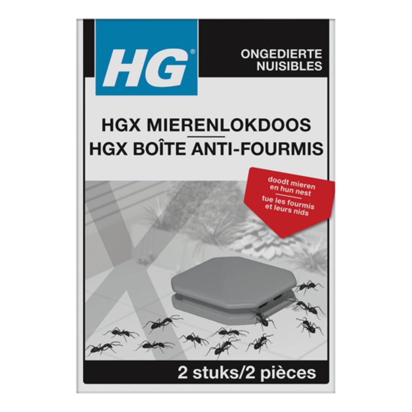 Scatola per esche Hg x formiche per uso interno