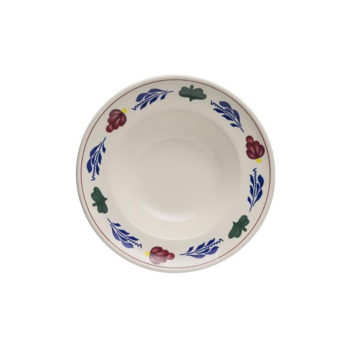 Plato pasta boerenbont ø28cm caja de 4uds