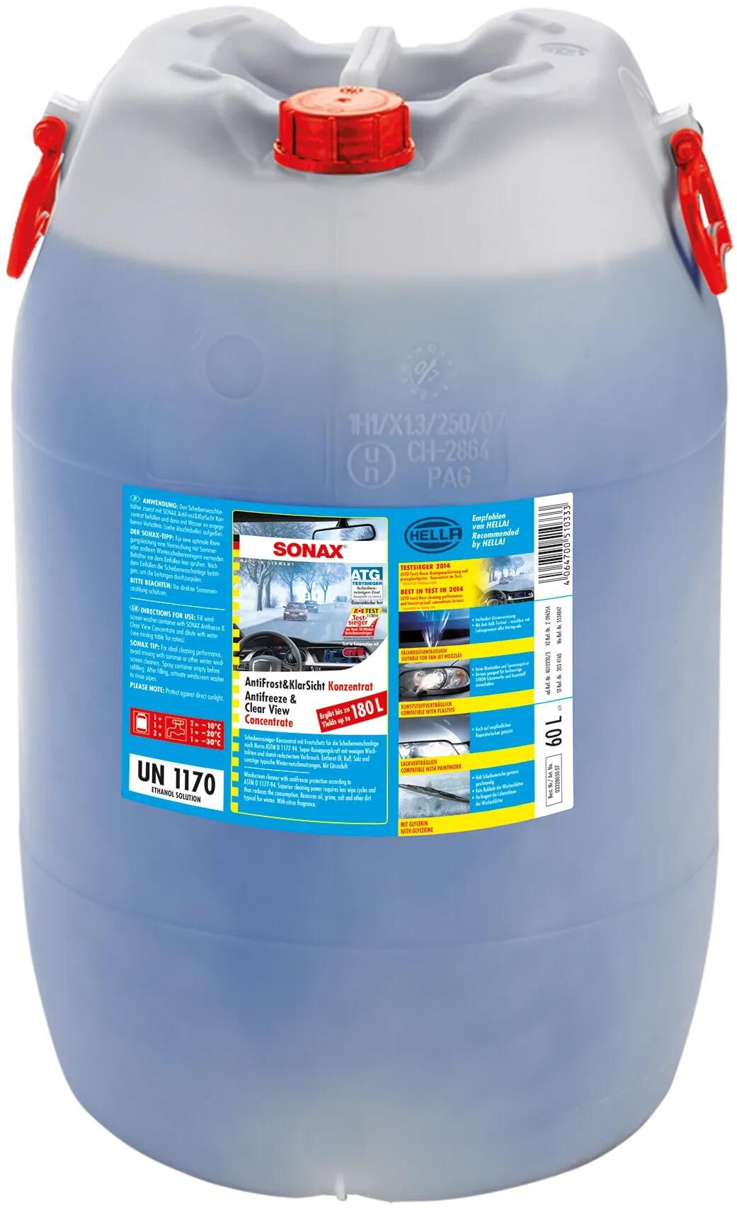 Sonax Window Fluid Anti-Freezer Antifrost Klarsicht