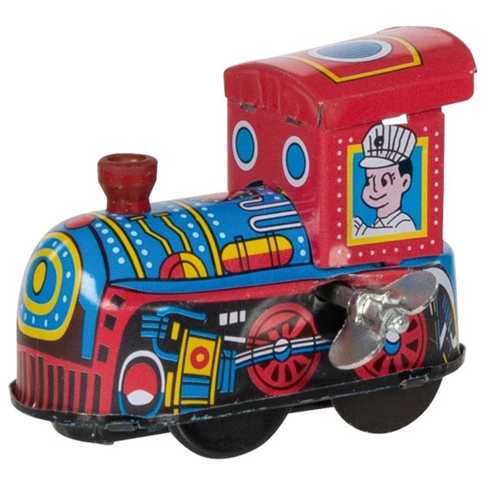 Mini locomotora, metal. 6x4x5cm.