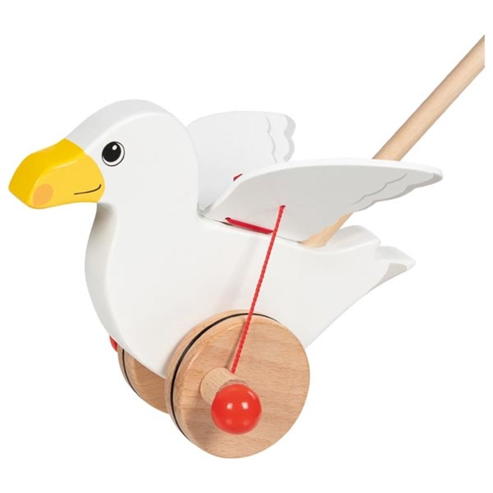 Empuja a Gaviota Jonas. 19cm. 1+