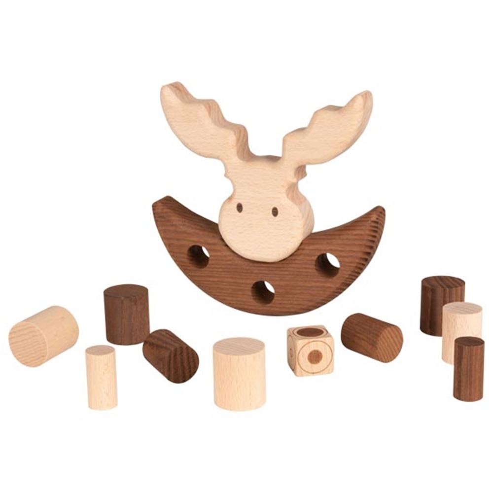 Gioco di equilibrio degli alci, natura goki
