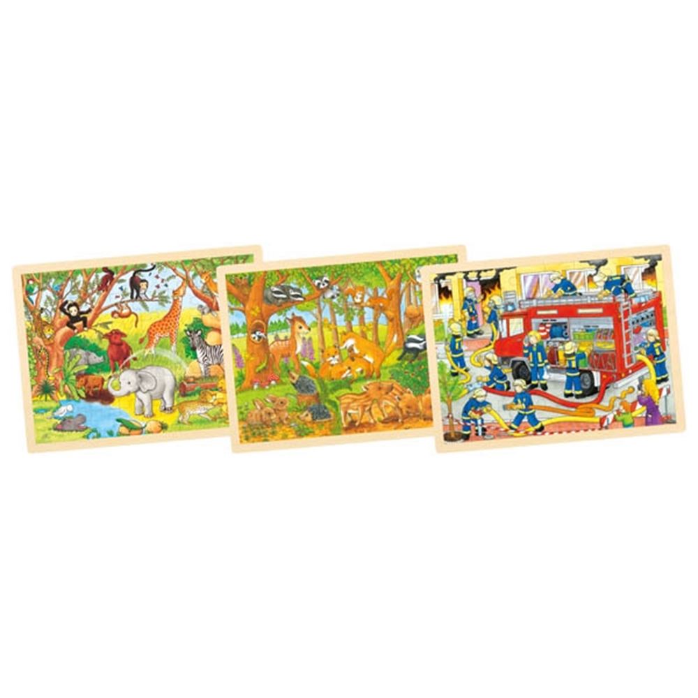 Display di potenza puzzle, 48 pezzi. 3 assortimenti