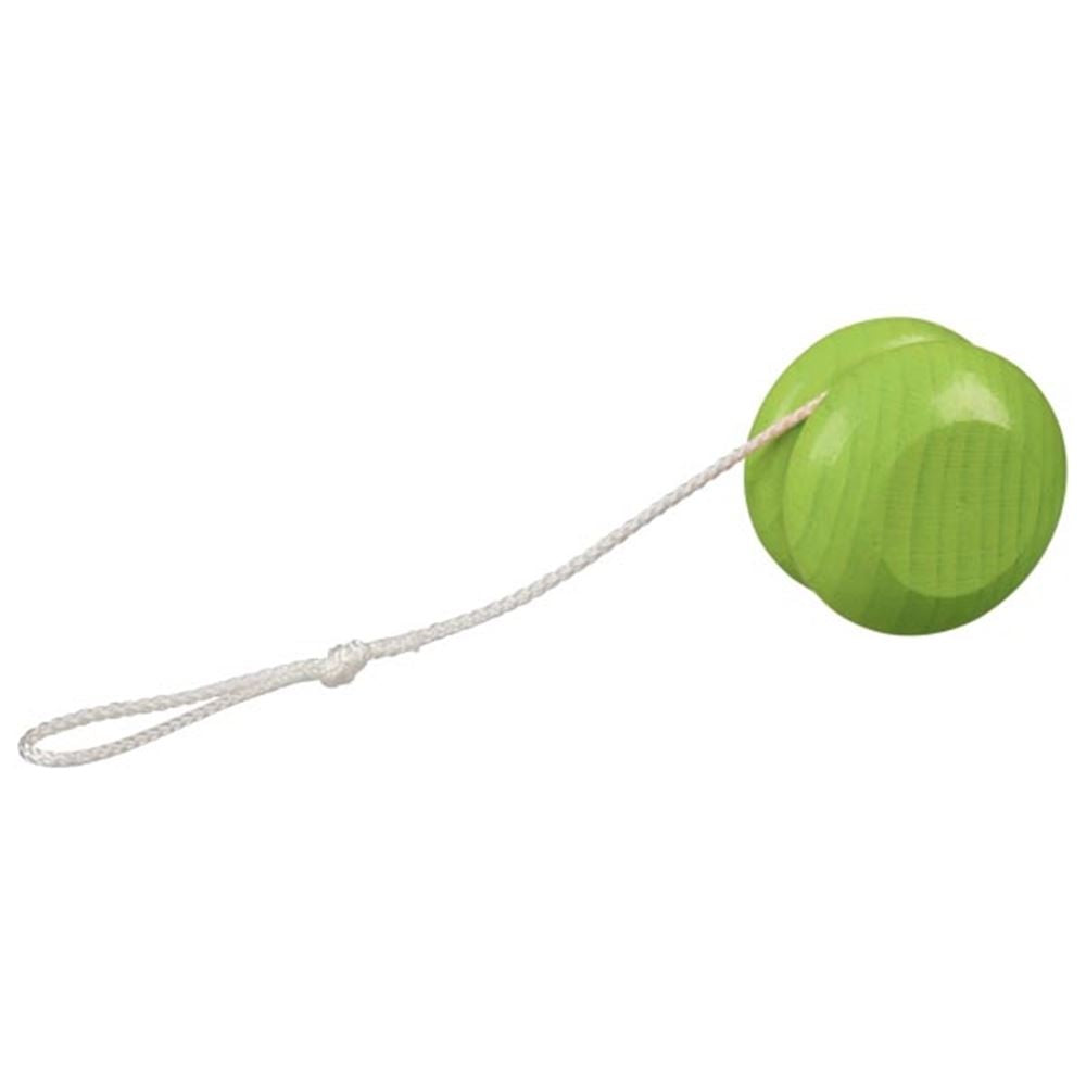 Yo-yo in legno, verde. 5 cm. 4+