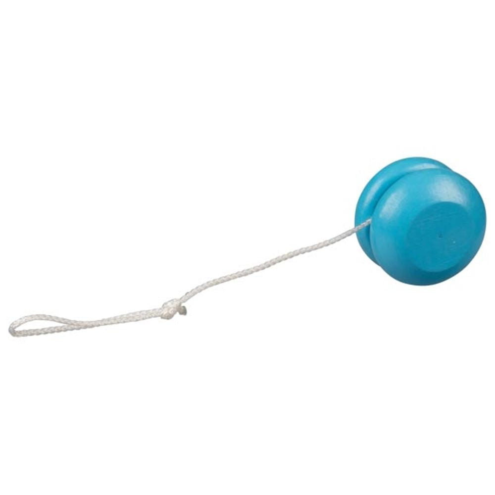 Yo-yo in legno, blu. 5 cm. 4+