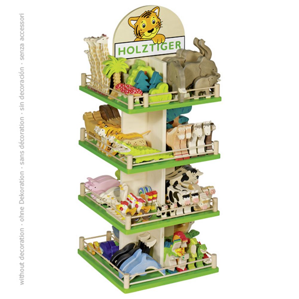 Display holztiger ruotabile. (vuoto)