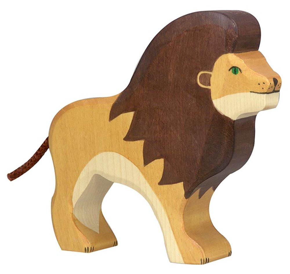 Holztiger Holztiger león de madera