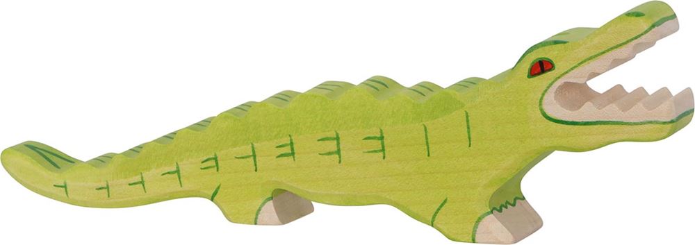 Holztiger Holztiger Crocodile de madera