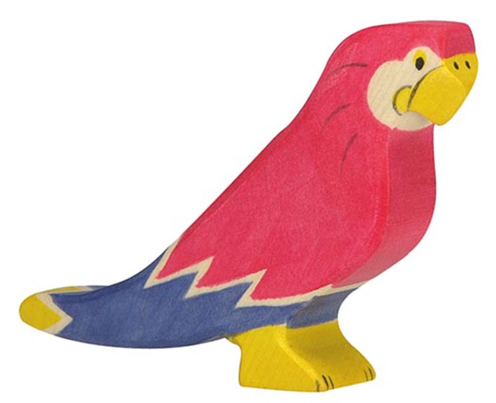 Loro Holztiger. 11cm.