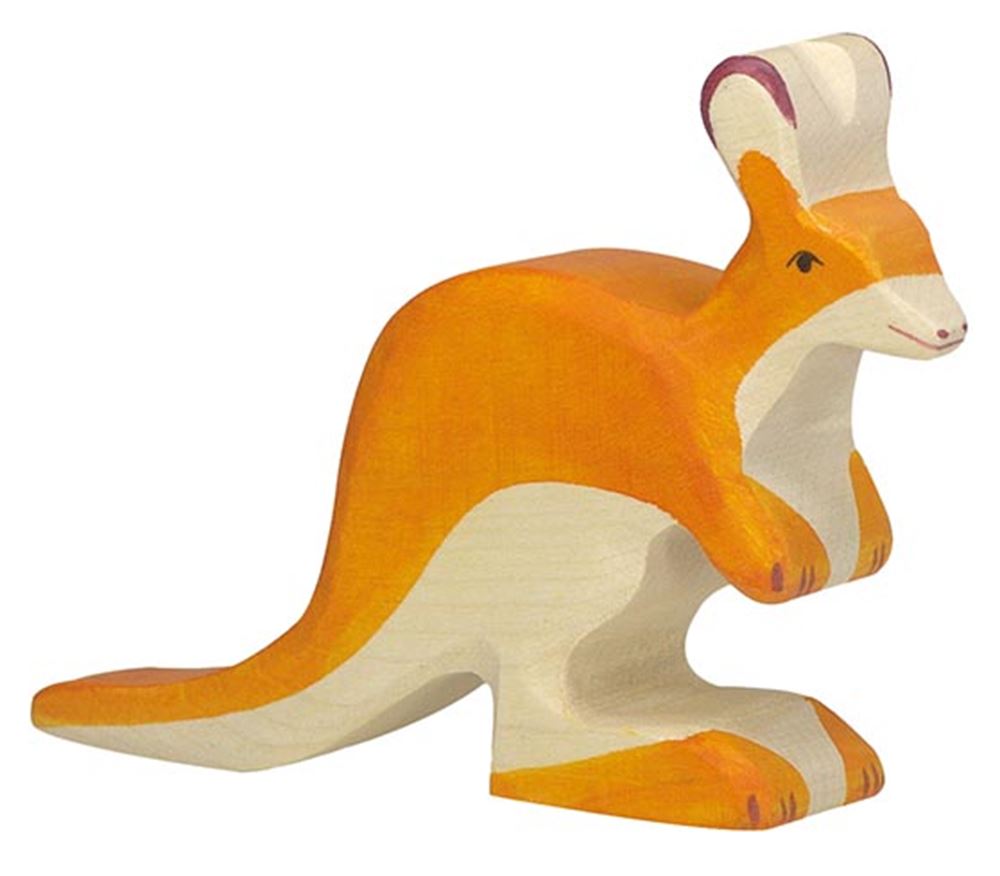 Canguro Holztiger, piccolo. 12,5 cm.