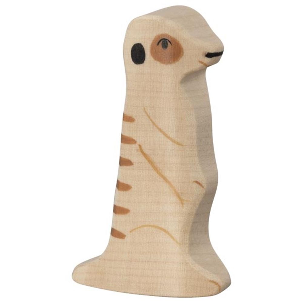 Suricato Holztiger. 6,5 cm.