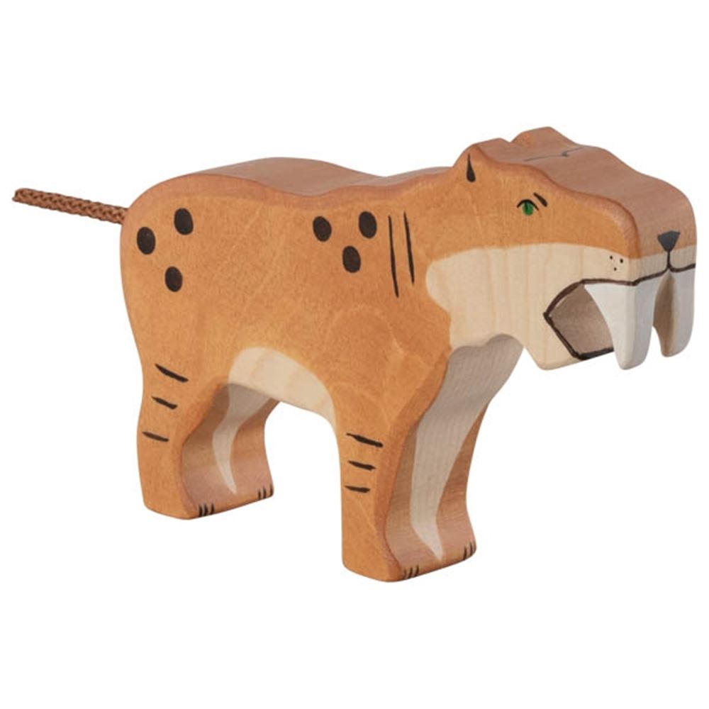 Tigre dientes de sable Holztiger. 3+