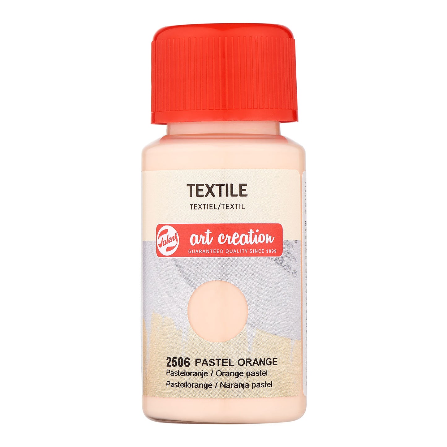 Talens creación artística • color textil 50 ml naranja pastel