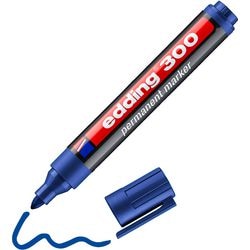 Edding 300 Marker, line thickness 1.5-3 mm, blue, 1 piece