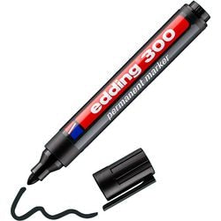 Edding 300 Marker, line thickness 1.5-3 mm, black, 1 piece