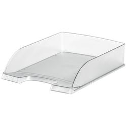 Bandeja para cartas leitz plus plástico transparente