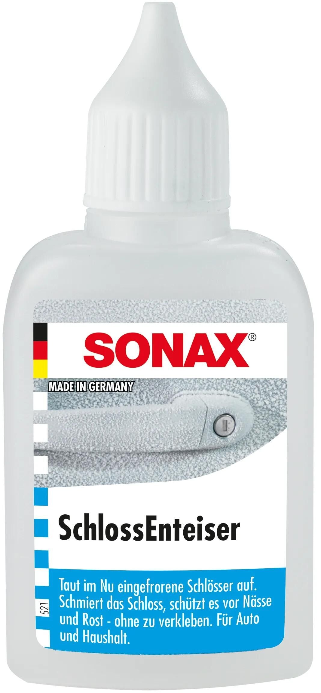 SONAX por botella de plástico de-Icer de 50 ml
