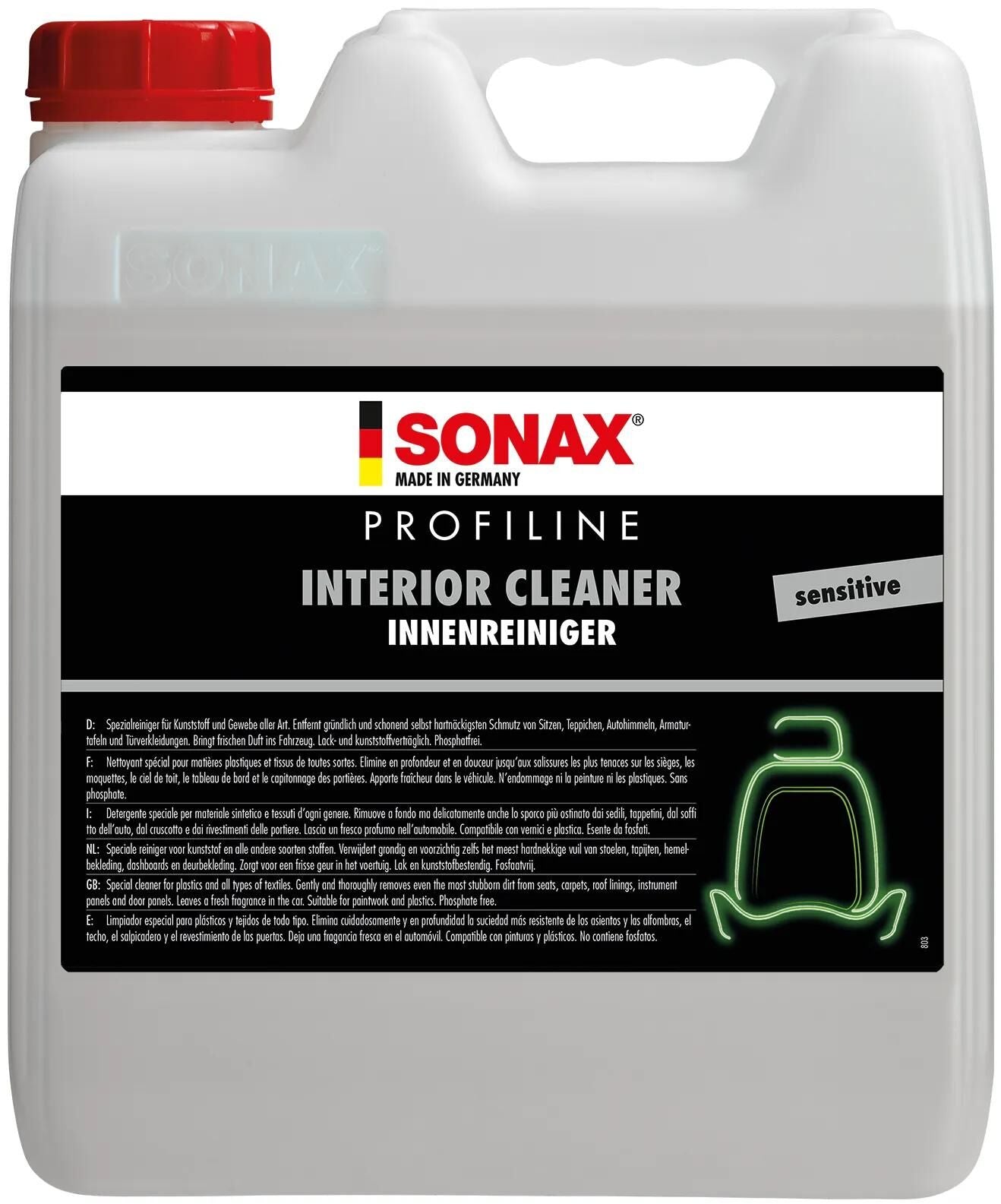 Sonax Car Interior Cleader Cubi 10 Ltr.