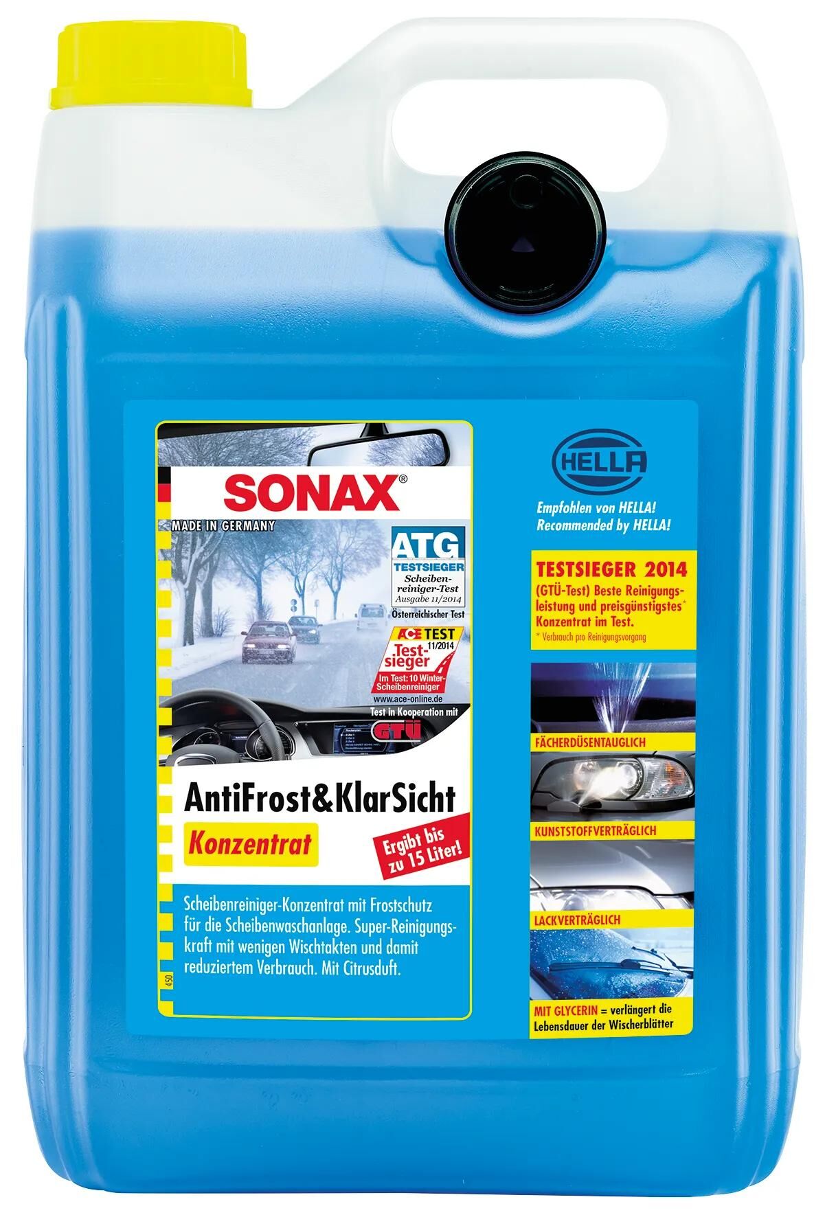 SONAX Anti-Rust e Clear View 5 LTR. plasticanista