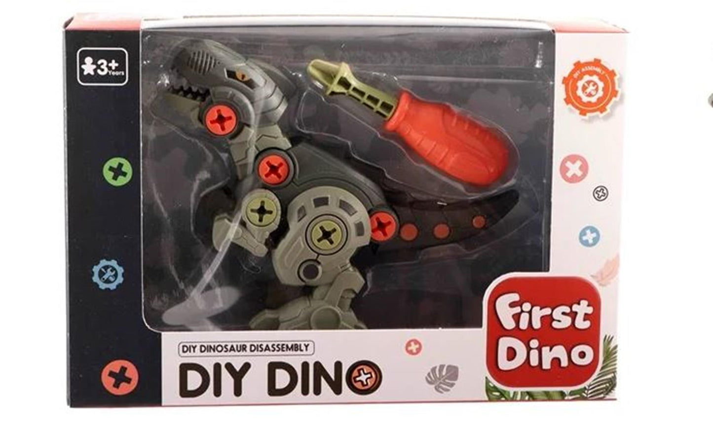 Set de construcción diy dinosaurio 19cm