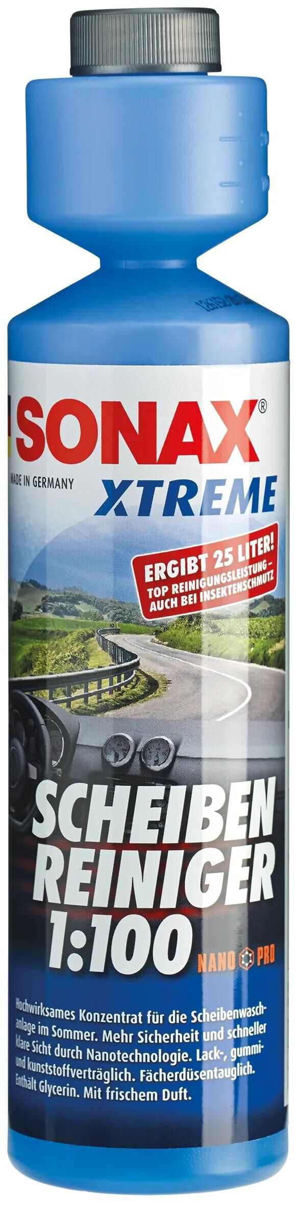 Cleaner della finestra Sonax 250ml xtreme