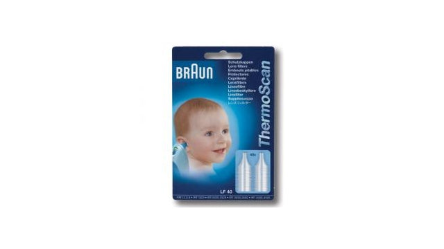 Braun LF-40 Filtro dell'obiettivo Termoscan per tema oorthermometer 40 pezzi