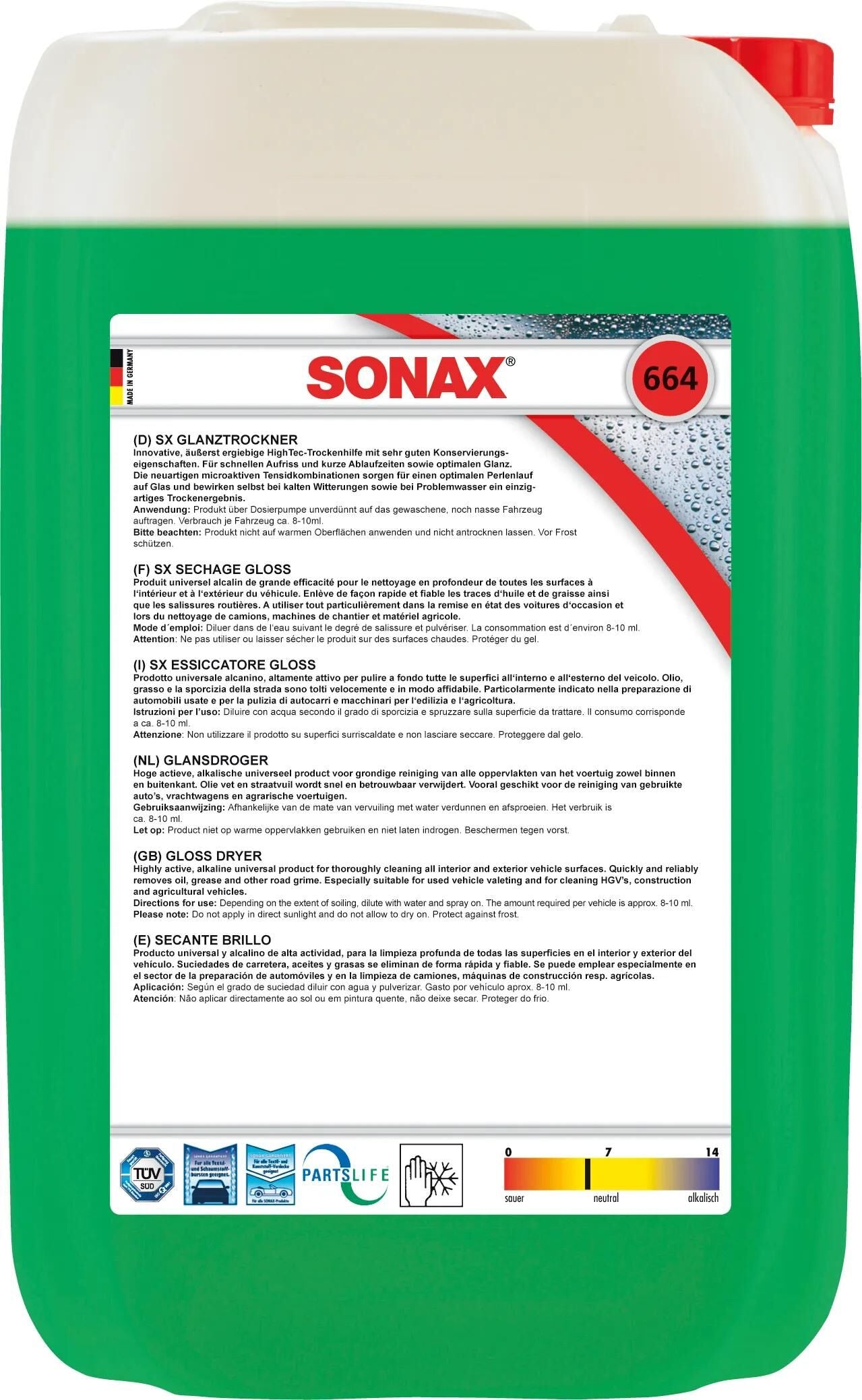 Sonax Glanz Dryer 25L