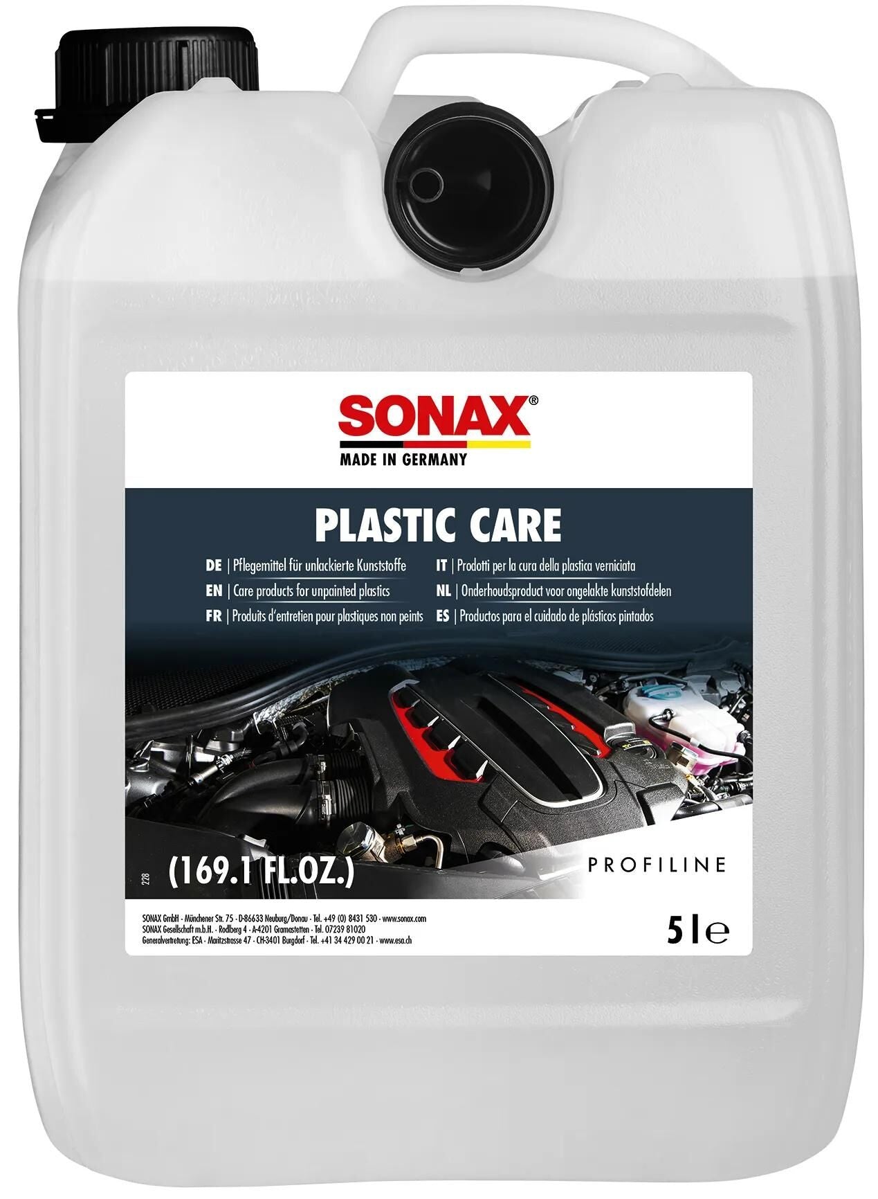 Sonax profiline cuidado del plástico 5 l
