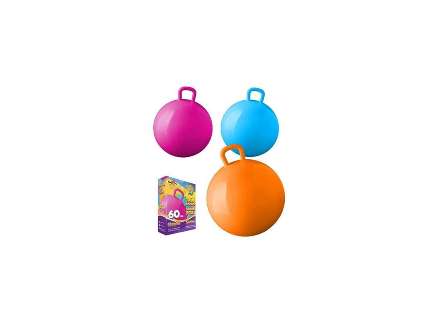 Palline Skippy di varie marche (60cm 3 ass.)