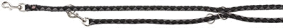 Trixie Dog Leash Cavo Regolabile Nero Grigio
