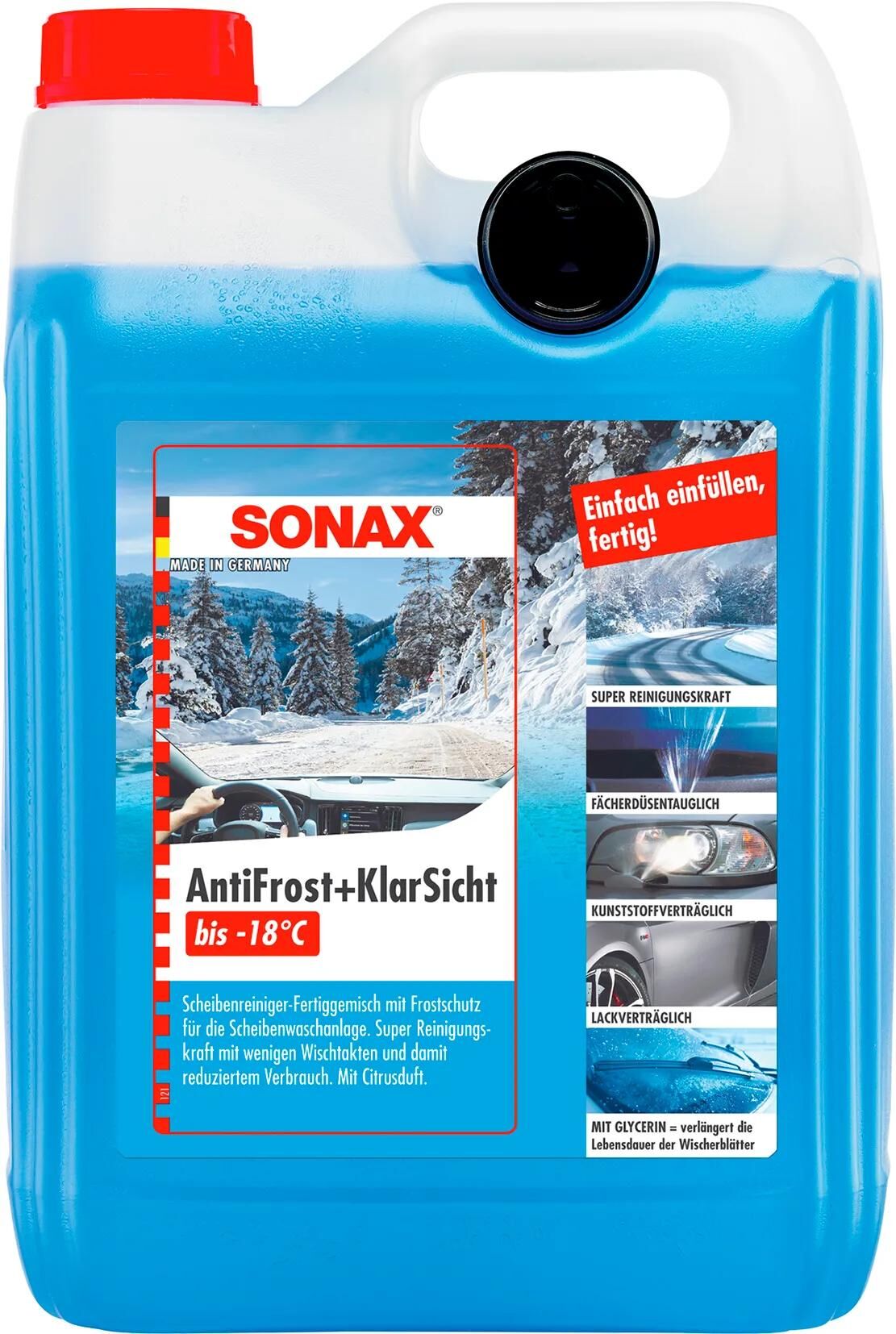 Sonax Anti-Rust e Clear View Citrus pronti all'uso