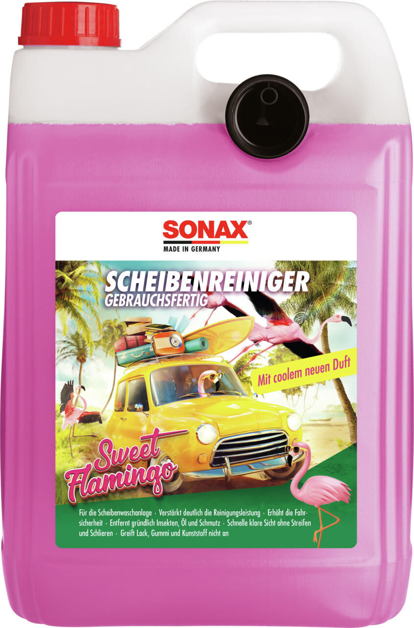 Cleaner della finestra Sonax 5 l dolce fenicottero