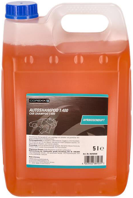 COREXX COCH - CANAS DE ABRICOTO DE CHAMPOO 5 L 1: 400