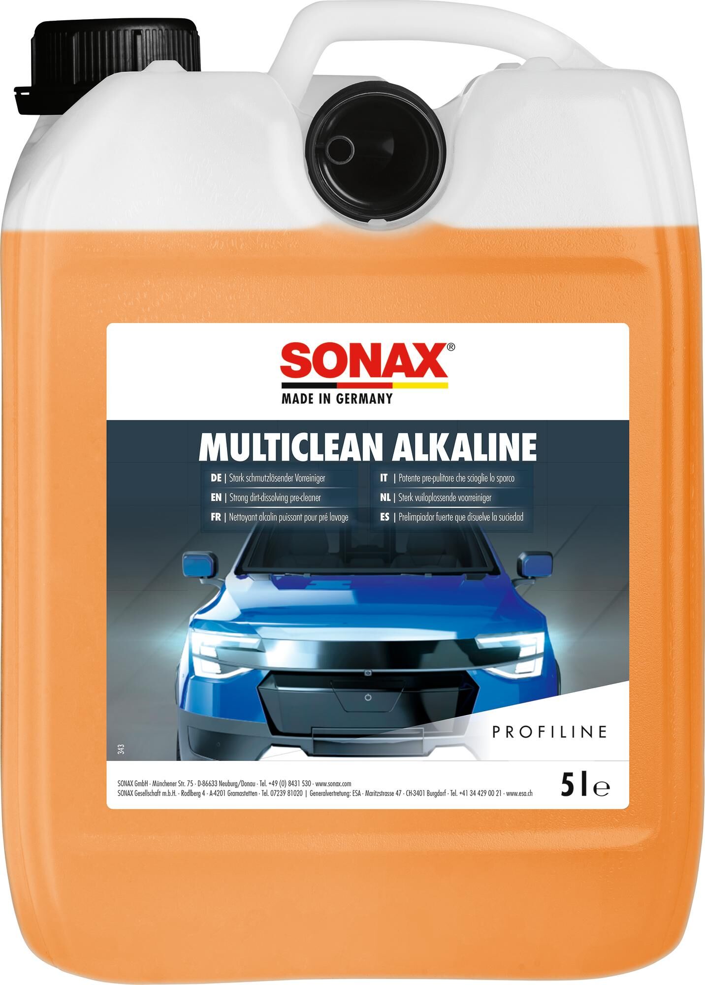 Sonax Multiclean Alcaline Plastic Canister 5 L