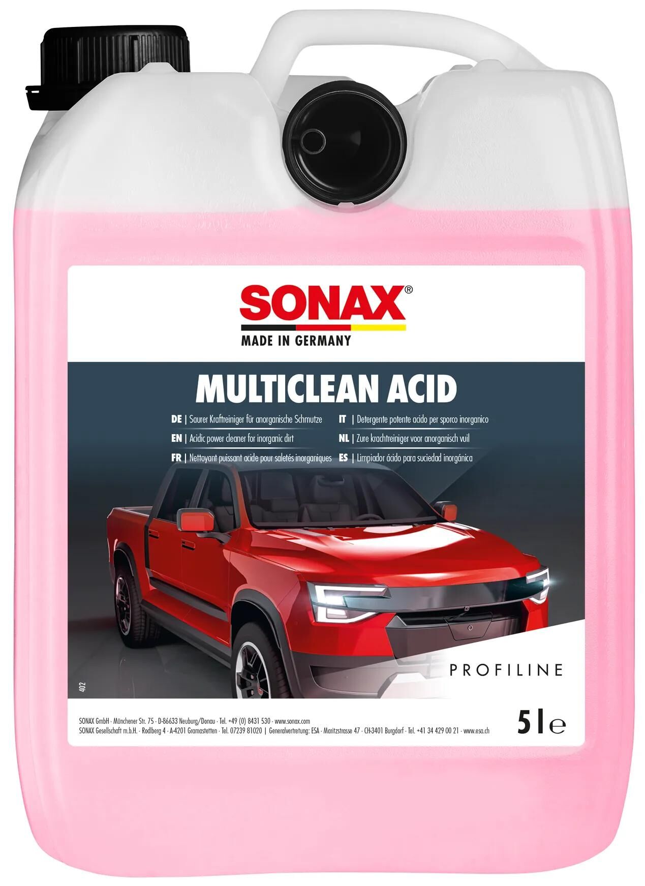 Sonax Acido multicleico 5 L Kanister 5 L