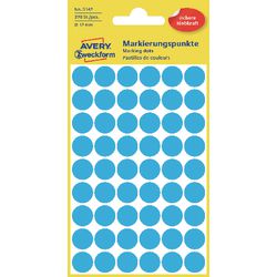 Puntos de marcado avery azul 3142