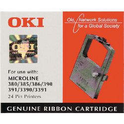 Cinta para impresora oki ml390 391 nylon negro