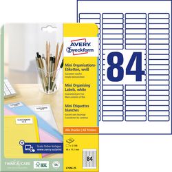 Etichette avery l7656-25 mini 46x11,1 mm