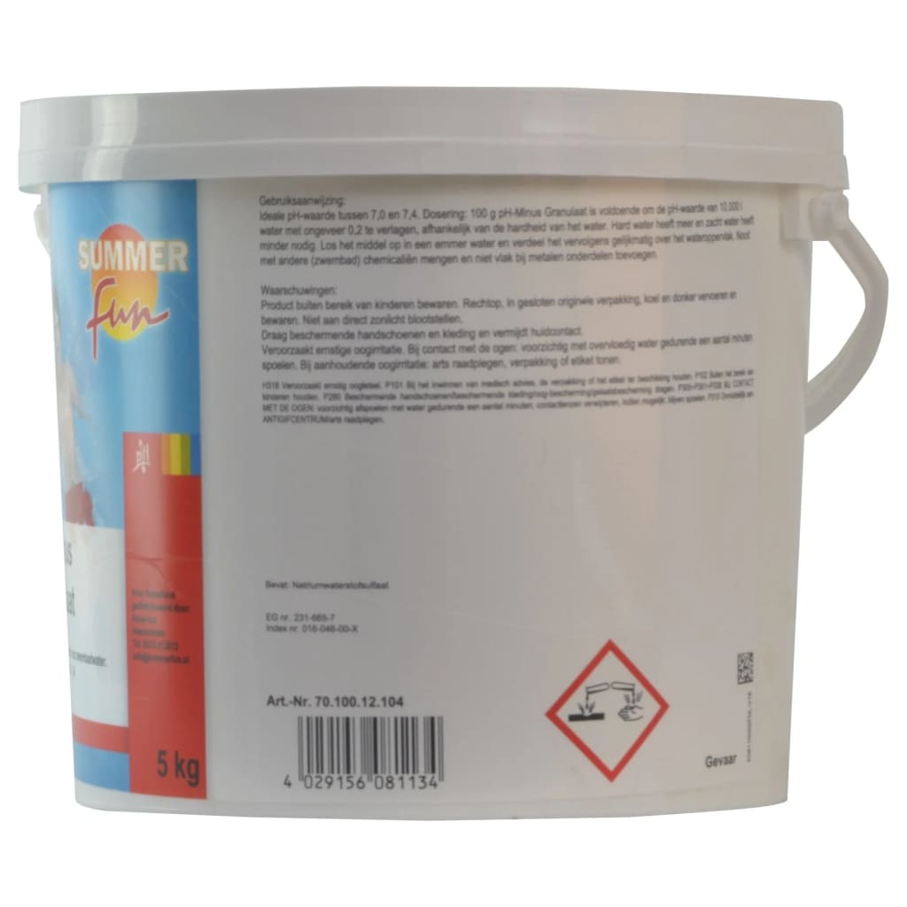 Fun de verano Fun Fun Ph granulado 5 kg