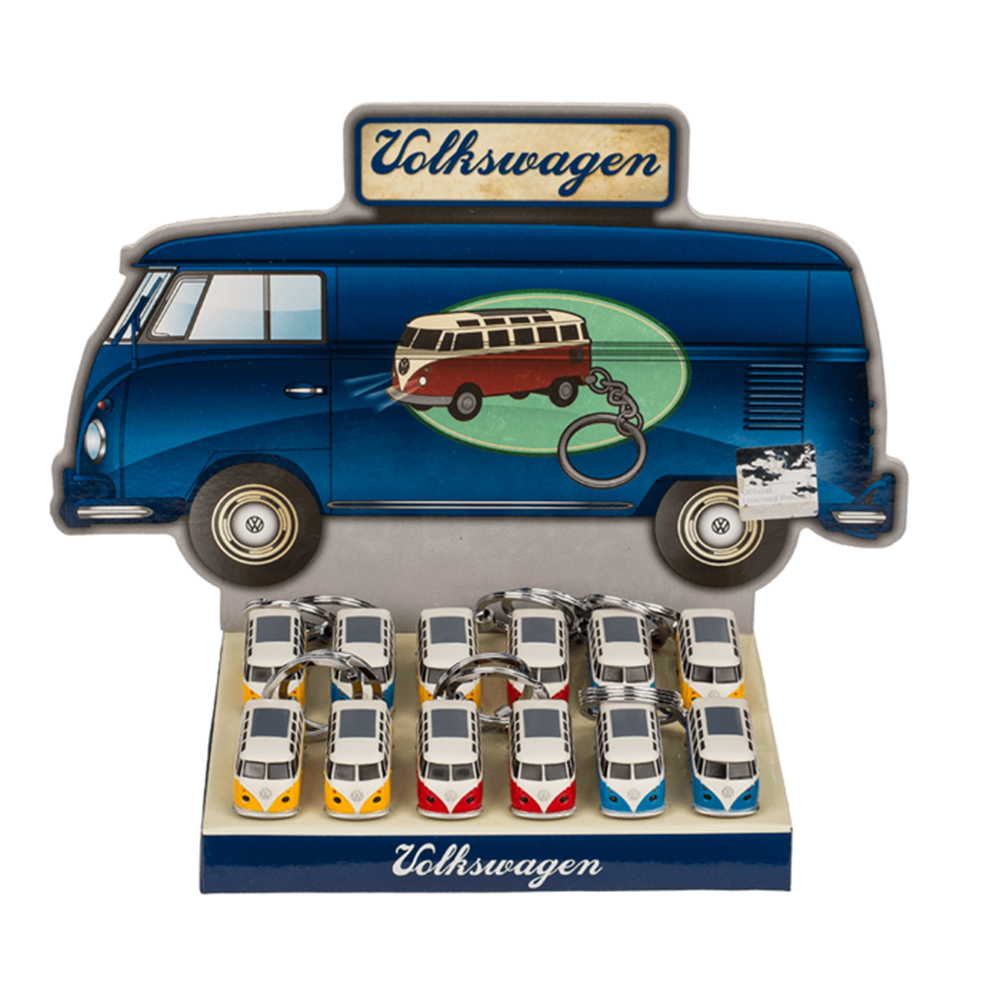 Dsp metalen sleutelhanger vw t1 bus. 196