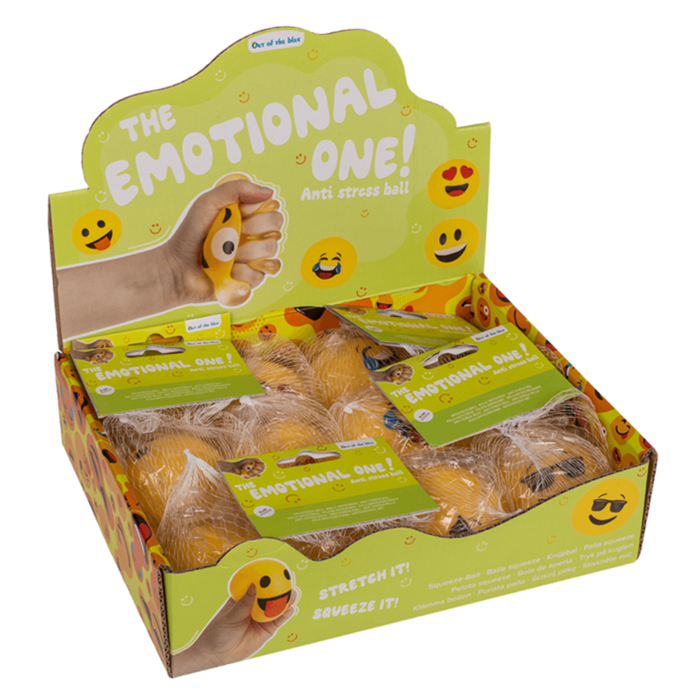 Palla da stress da emoticon di base