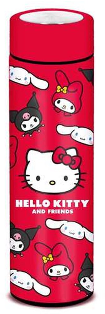 Charactermania - hello kitty - termo inteligente 500 ml - azul - acero inoxidable