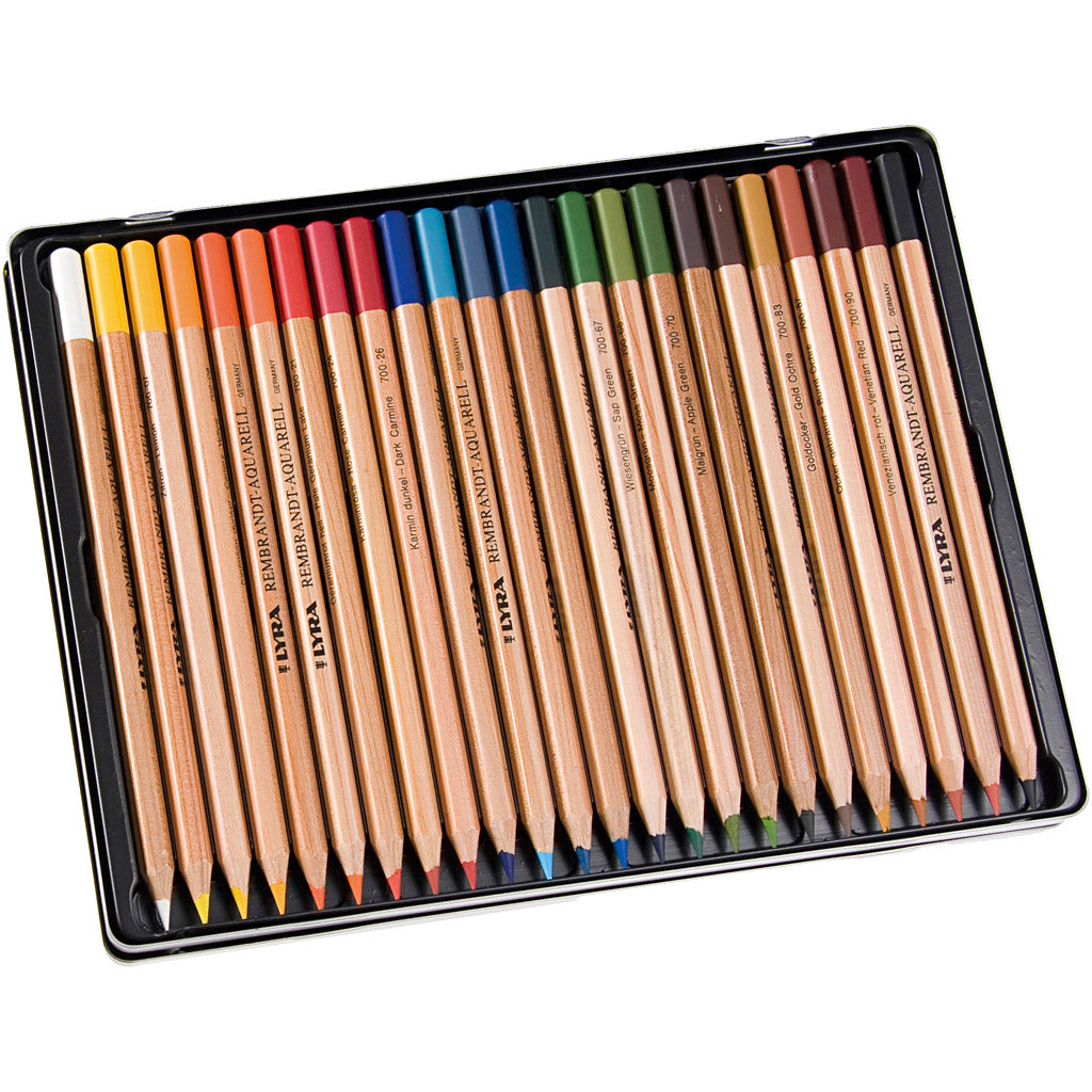 Pencille Aquarel Lyra Rembrandt, vari colori, box 24 pezzi 1