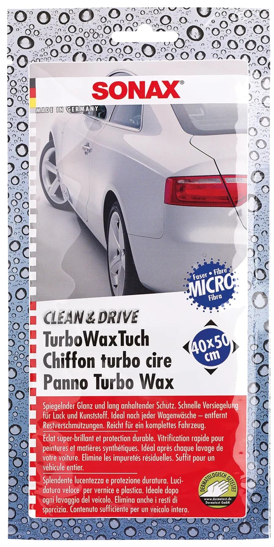 Tessuto di drive clean sonax