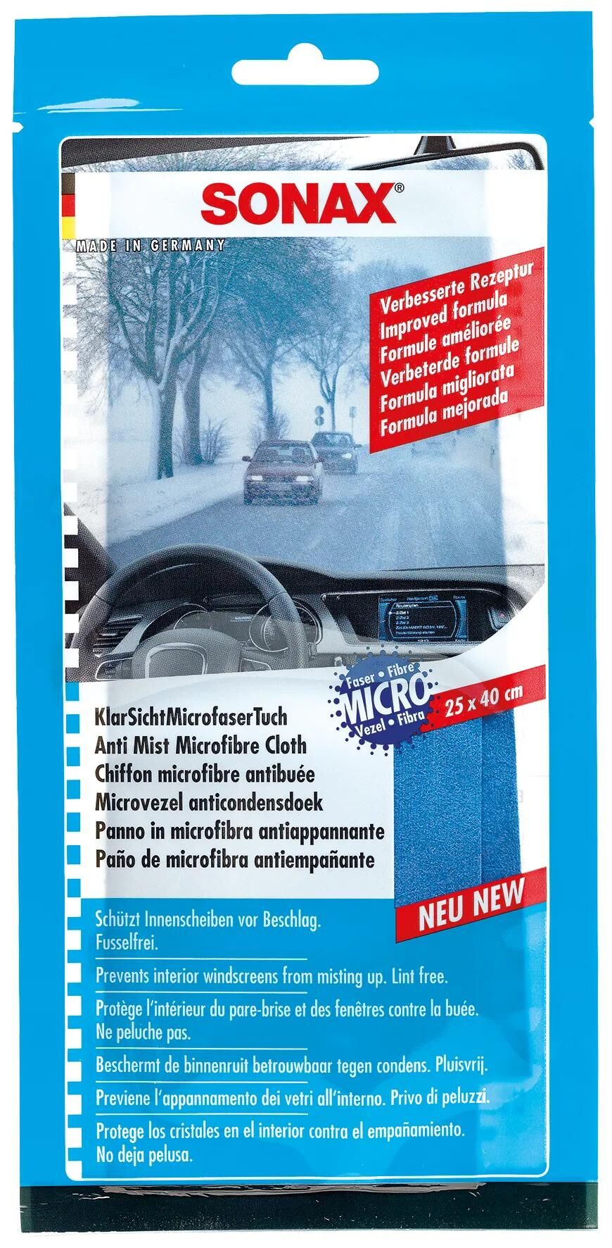 Tela de microfibra de Sonax Clear