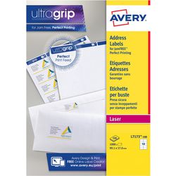 Shipping labels for laser printers quickpeel l7173-100 99.1x57mm