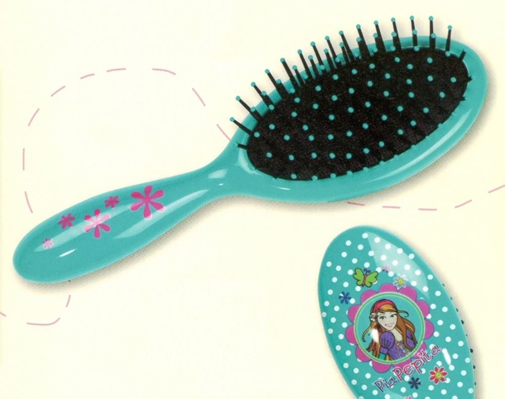 Pia pepita: cepillo para el pelo (12 uds)