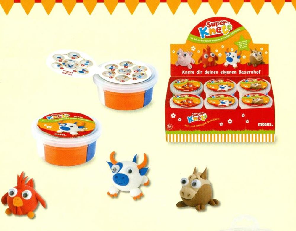 Dsp super clay: arcilla de espuma de animales de granja