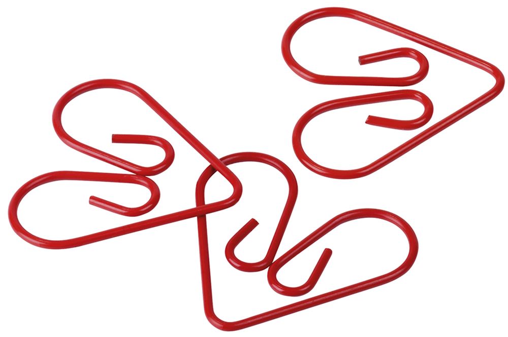 Home Office: graffetta a forma di cuore 30 pz