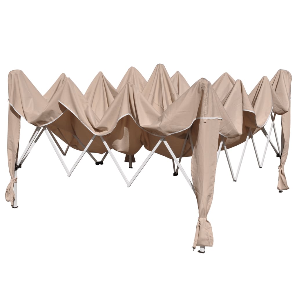 Hola hola fiesttent plegable 3x3 m beige